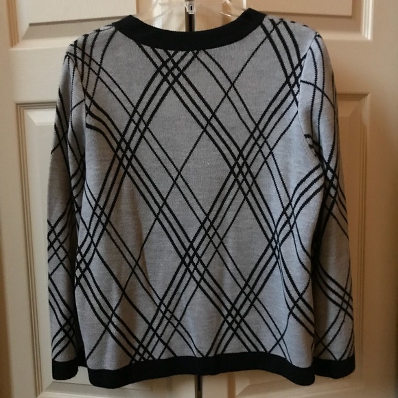 Black/Gray Cardigan - Picture 4 of 5